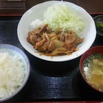 あおば食堂 - 焼肉定食