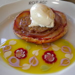 サロン・ド・テ ロザージュ - あつあつりんごパイ　バニラアイス添え