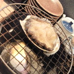 活あわびの残酷焼