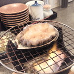 千壽 - 活あわびの残酷焼