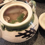 千壽 - 松茸ときのこの土瓶蒸し