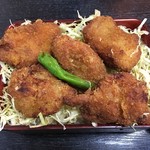 割烹 嶋村 - 鶏かつ重