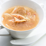 世田谷 火龍園 - 蟹肉とふかひれのスープ