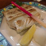 旬魚菜 しら川 - 太刀魚塩焼き