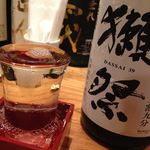 和磊 - 獺祭をはじめ、旬な日本酒もご用意しております。