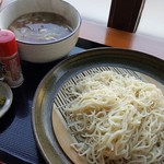 元祖 生そうめん めんめん - とりつけめん 750円