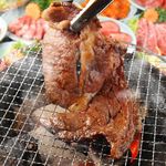 Mampukukarubi - 炭火での本格的焼肉食べ放題 90分コースで1980円（税抜）！20品（肉類：14種類、ご飯付き美味しくて安い！