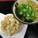 伊都菜彩 まるいとうどん - 大好きごぼう天うどん♪