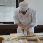 手打 神代そば - 【2010/11】  そば切りの最中