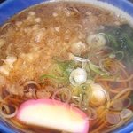 蕎麦酒彩吉兆庵 - たぬきそば@500円