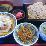 そば処 寿々喜 - ミニカツ丼セット