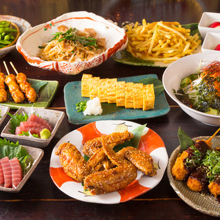 定番 風神コース3500円料理全10品で飲み放題1分付き L O 10分前 席150分 前日まで予約可 料理の単品追加も可能です 写真は雷神コース4000円で内容は異なる場合がございます あうん屋 半田駅前店 知多半田 居酒屋 食べログ