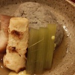 そばのはな - メギスのつみれ煮。