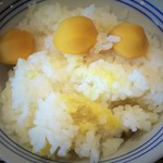 Motohachiouji Shokudou - 栗とさつまいもの炊き込みご飯