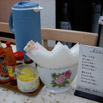 プティコック - プティコック ＠神田 テーブルセット