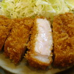 とんかつ断面