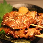 しにせ屋 - 12月登場予定の【上しにせ屋丼】牛!カルビ串で豪快に。