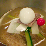 辰家 - ムルネンミョン（平壌式水冷麺）