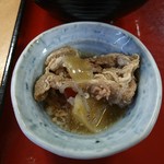 多賀サービスエリア（上り）スナックコーナー - 豚汁定食（肉じゃが）