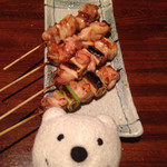 Jaja maru - ねぎま、ももタレ Chicken and Leek, Chicken Leg Skewers Tare Sauce Flavor at Jajamaru, Kofu Chuo！♪☆(*^o^*)