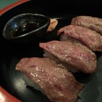 鍛冶橋そば - 飛騨牛あぶり寿司