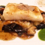 ラ メゾン ドゥ グラシアニ - 平目のココット焼き　セップ茸のリゾット