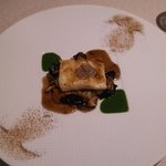 ラ メゾン ドゥ グラシアニ - 平目のココット焼き　セップ茸のリゾット