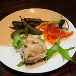 ハマチョウ - 前菜３種盛り(201610)