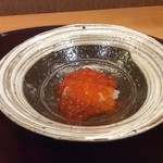 赤坂 詠月 - 初物の生のいくらを醤油漬け