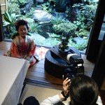 古月 - 個室からの眺め（七五三撮影中）