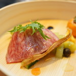 肉屋 雪月花 NAGOYA - 2016.10松阪牛イチボ生ハム