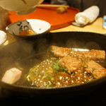 肉屋 雪月花 NAGOYA - 2016.10飛騨牛サーロインNo.12のすき焼き