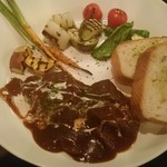 Dining　Sochi - 牛ほほ肉の煮込み デミグラスソース　1,280円