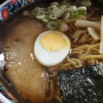 Miraku - 正油ラーメン 大盛