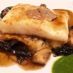 ラ メゾン ドゥ グラシアニ - 平目のココット焼き　セップ茸のリゾット