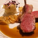 ラ メゾン ドゥ グラシアニ - カリフラワーのグラタンとジャガイモのソテー