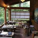 離山房 - 素敵なテラス