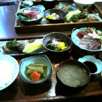 みやこや - 昼のサービス定食（720円）