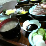 Miyakoya - 昼のサービス定食（720円）