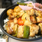 鳥麻 - 特大焼鳥丼