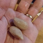 炉ばた焼　しばらく - 塩茹で落花生(201610)