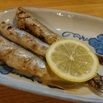 炉ばた焼　しばらく - 本ししゃも塩焼き(201610)