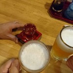 炉ばた焼　しばらく - 乾杯♪(201610)