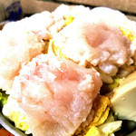 すき焼･鍋物 なべや - 【ハモちり】1350円　身がドデカっ！！