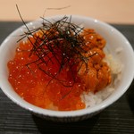 ぎをん 遠藤 - 16年9月　　うにイクラ丼