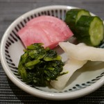 ぎをん 遠藤 - 16年10月　お漬物