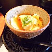 飛騨牛一頭家 馬喰一代 銀座 - 自家製おぼろ豆腐