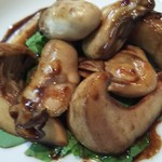 Voracita - 牡蠣とアワビ茸のソテー バルサミコ風味