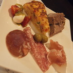 ワインバー バッカス - ハッピーアワーセット（１，０００円）の『前菜盛り合わせ』２０１６年１０月