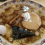 春木屋 - 〈2016.8〉今回もワンタン麺 (1250円) 熱々でヤケドしちゃいました(^^;;